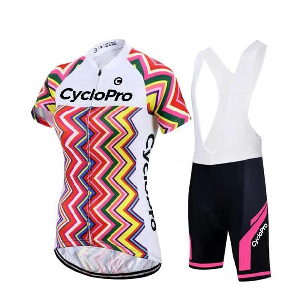 TENUE DE CYCLISME FEMME - ZIGZAG+