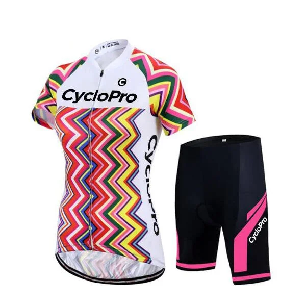 TENUE DE CYCLISME FEMME - ZIGZAG+
