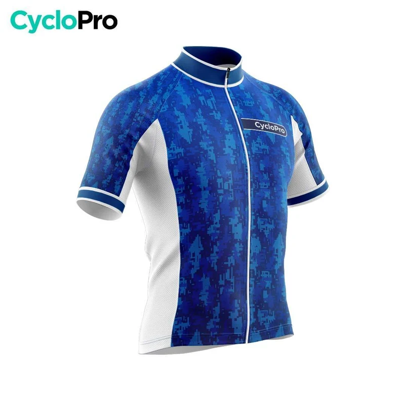 TENUE DE CYCLISME ÉTÉ HOMME BLEUE - PIXEL+