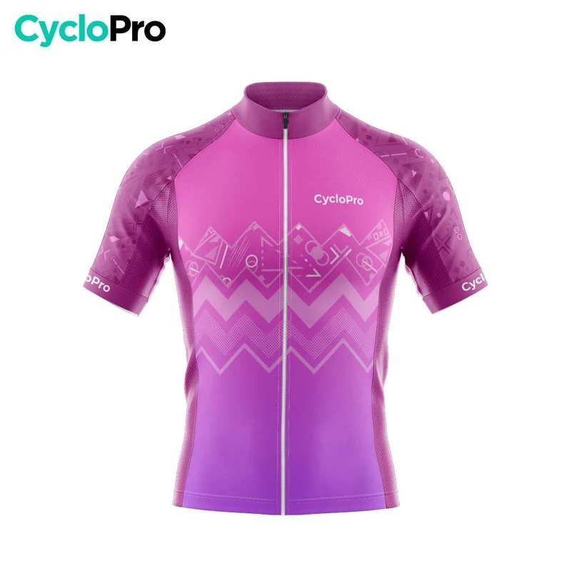 TENUE DE CYCLISME ÉTÉ HOMME VIOLETTE - WAVE+