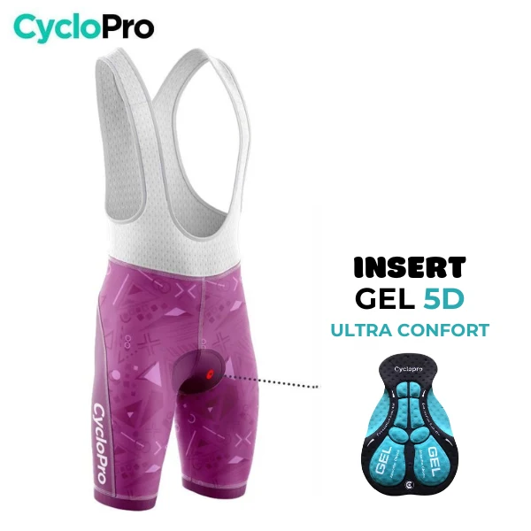 TENUE DE CYCLISME ÉTÉ HOMME VIOLETTE - WAVE+