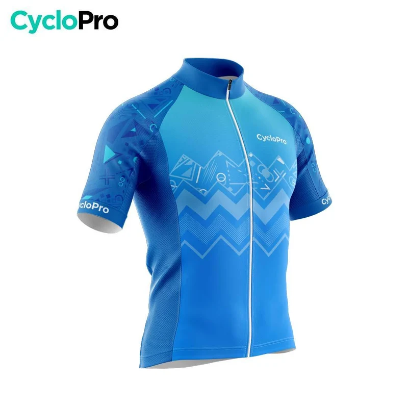 TENUE DE CYCLISME ÉTÉ HOMME BLEUE - WAVE+
