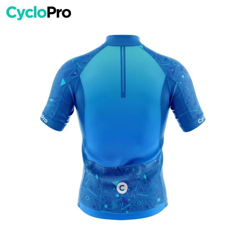 TENUE DE CYCLISME ÉTÉ HOMME BLEUE - WAVE+