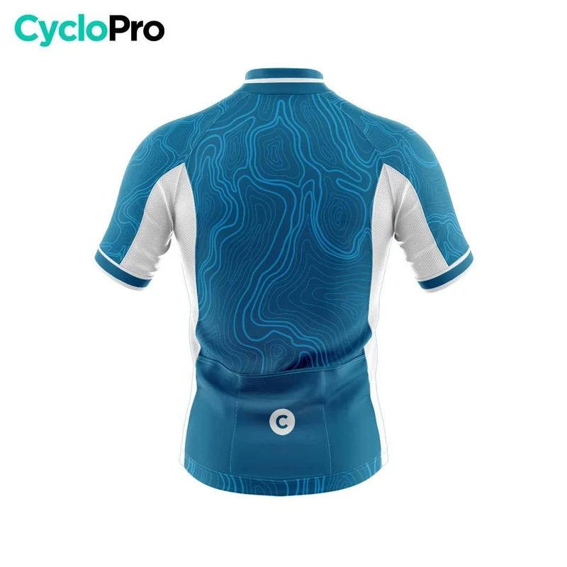 TENUE DE CYCLISME ÉTÉ HOMME BLEUE - FLUIDITY+