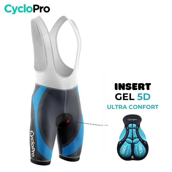 TENUE DE CYCLISME ÉTÉ HOMME BLEUE - GLADIATOR+