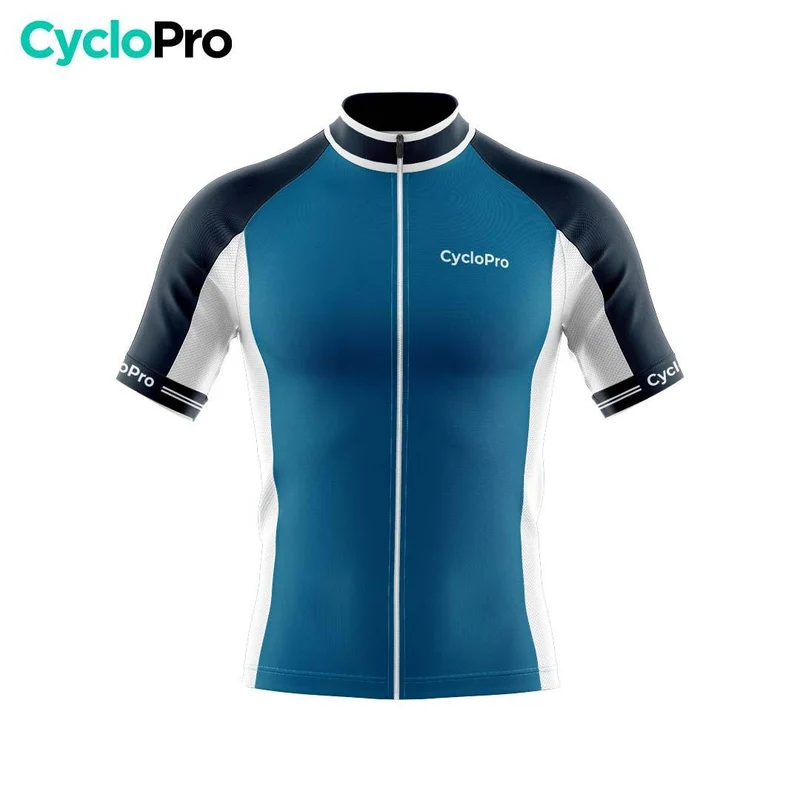 TENUE DE CYCLISME ÉTÉ HOMME BLEUE - UNI+
