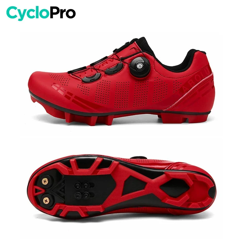 Chaussures Vélo Rouges VTT/MTB - XC - Road+