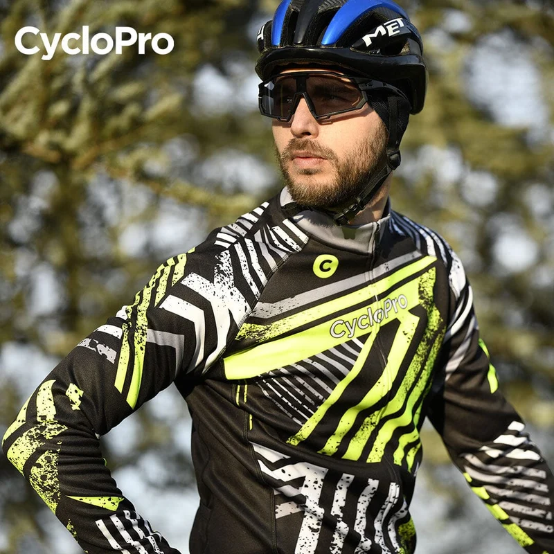 TENUE CYCLISTE HIVER JAUNE - DIRTY+