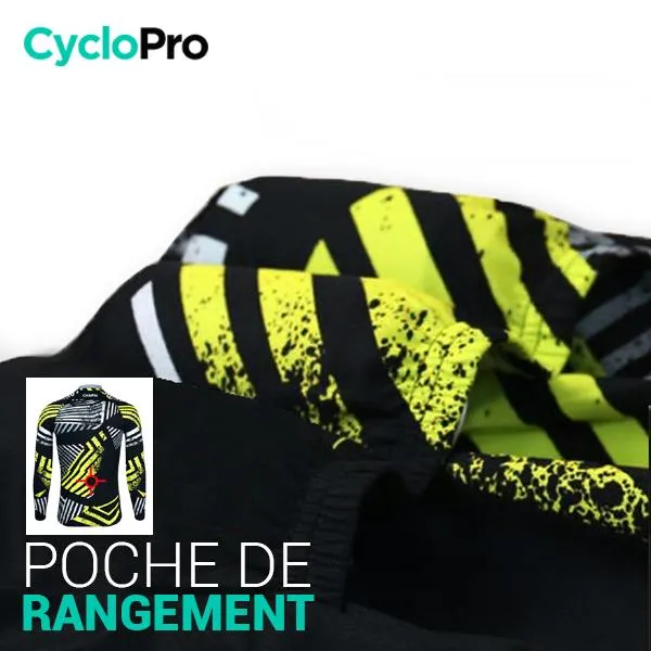 TENUE CYCLISTE HIVER JAUNE - DIRTY+