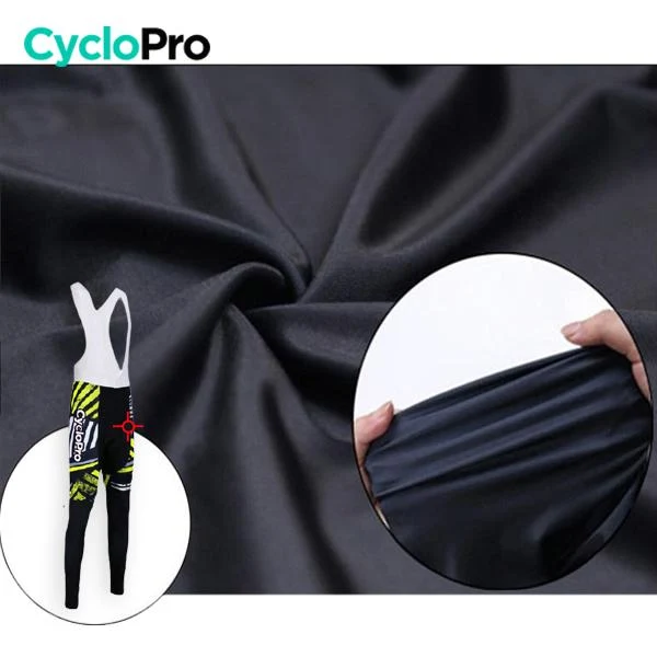 TENUE CYCLISTE HIVER JAUNE - DIRTY+