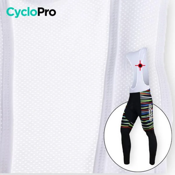 TENUE CYCLISTE HIVER BLANCHE - HAPPY+