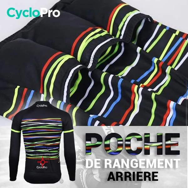 TENUE CYCLISTE AUTOMNE BLANCHE - HAPPY+