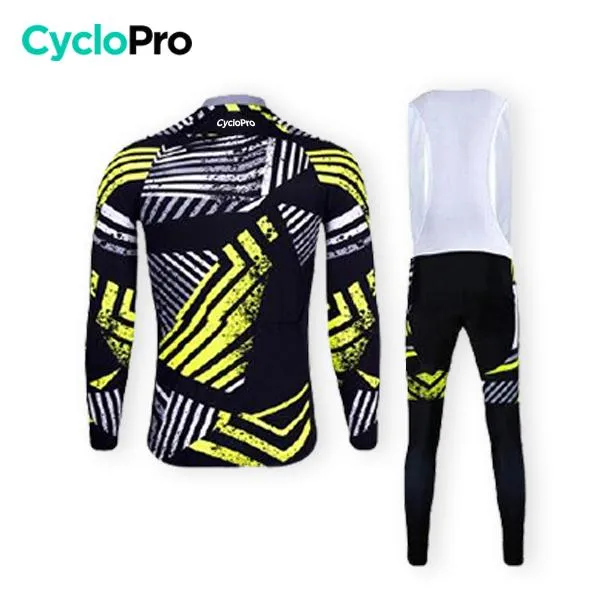 TENUE CYCLISTE AUTOMNE JAUNE - DIRTY+