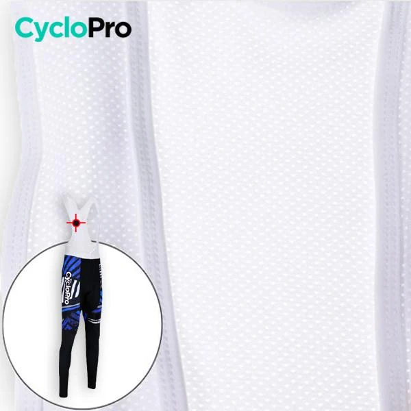 TENUE CYCLISTE AUTOMNE BLEUE - DIRTY+