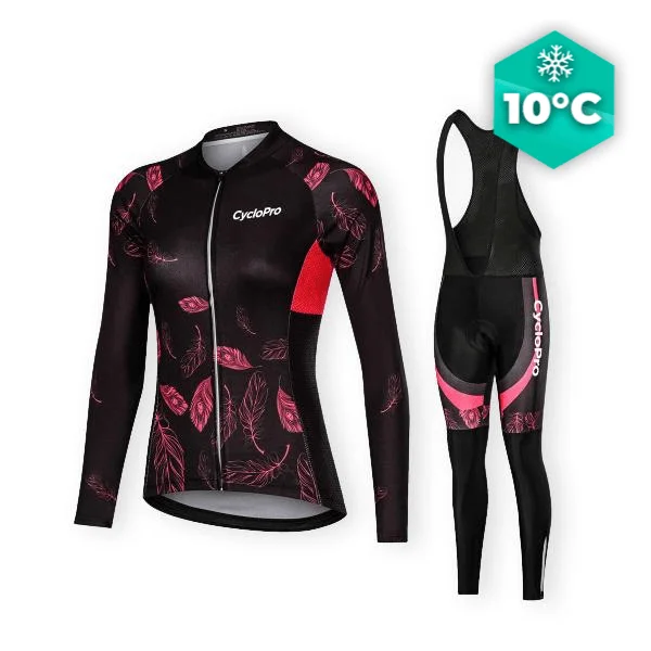 TENUE VÉLO AUTOMNE FEMME - AUTOMNE+