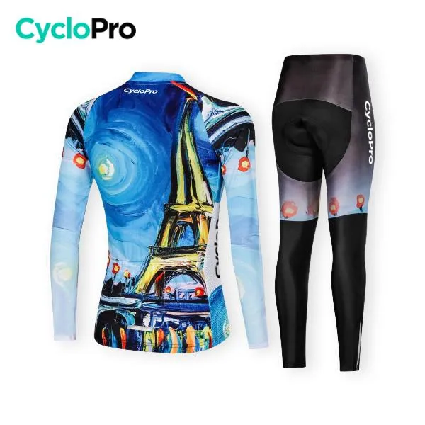 TENUE VÉLO FEMME AUTOMNE - EIFFEL+