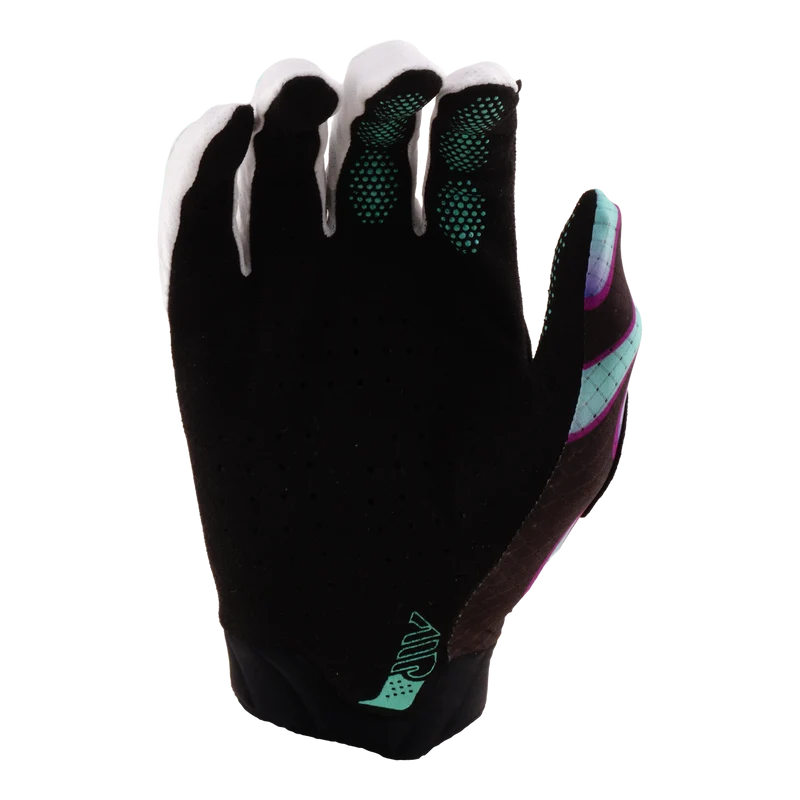 Air Glove Overspray Black / Real Teal