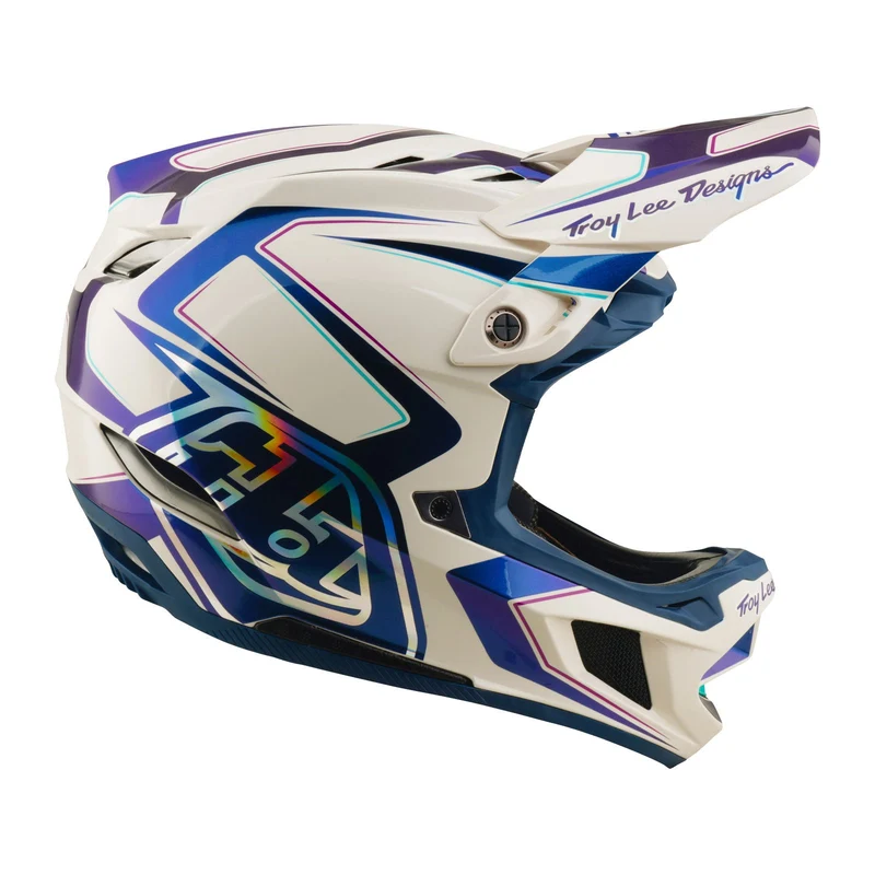 D4 Composite Helmet Flared White / Indigo