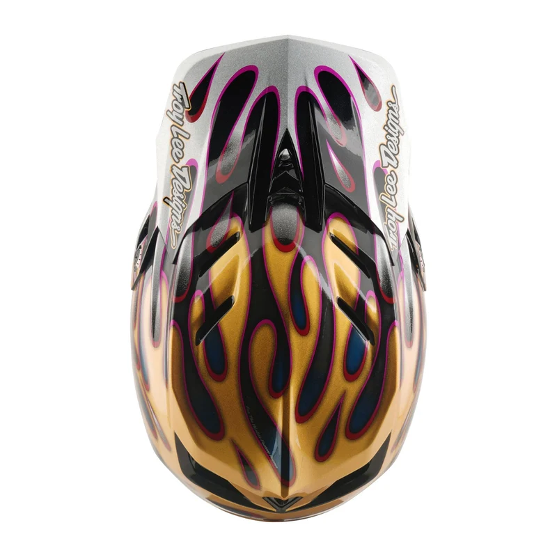 D4 Carbon Helmet Overspray Gold / Black