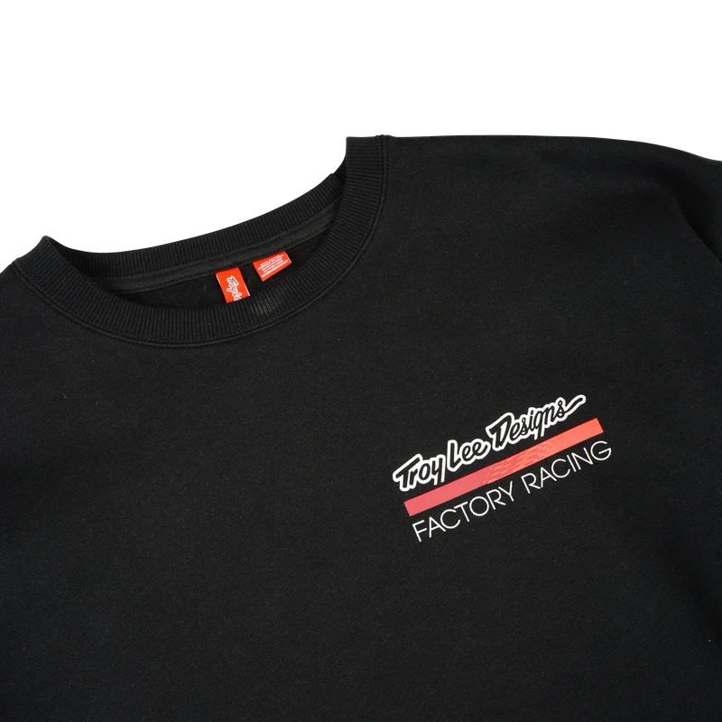 Crewneck Troy Lee Designs Factory Racing Black / Red