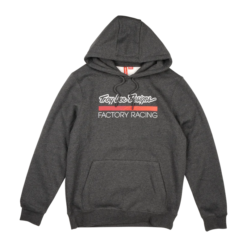 Pullover Hoodie Troy Lee Designs Factory Racing Black / Red