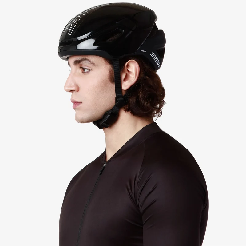 MACH 4 - Helmets - Helmet - Unisex - Shiny Matt Black