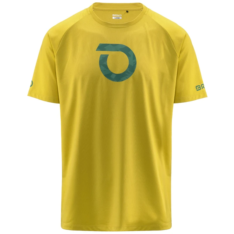 ADVENTURE GRAPHIC JERSEY - Active Jerseys - Shirt - Man - Green Fluid
