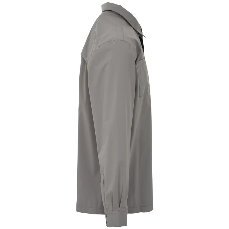 DISTRICT SHIRT - Shirts - Classic - Man - Grey Md Steel