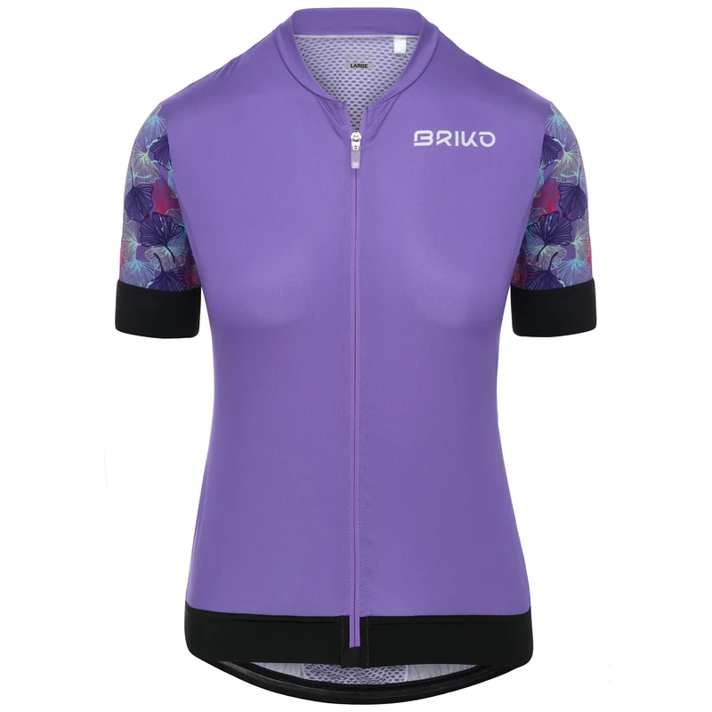 JERSEYKA BLOOM LADY - Active Jerseys - Shirt - Woman - Violet-Black
