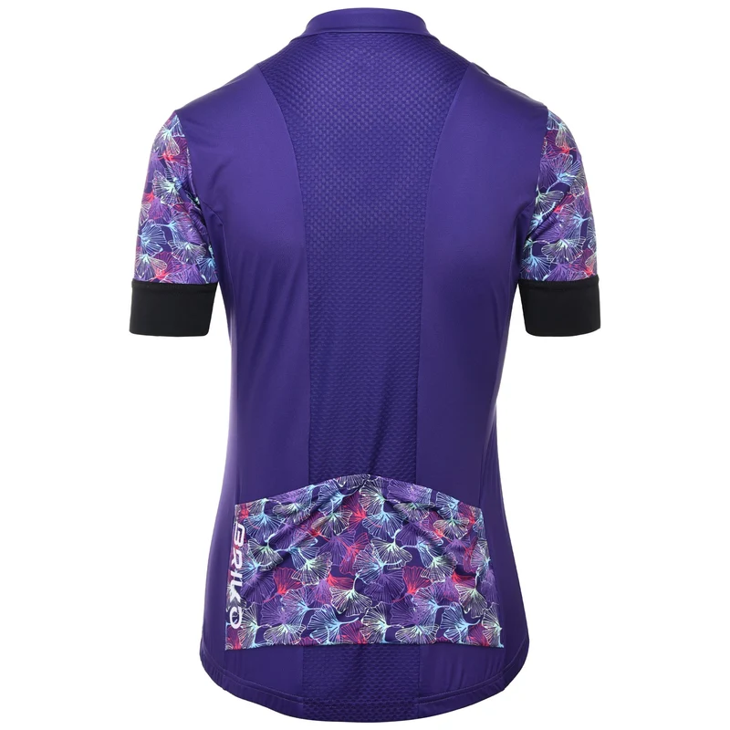 JERSEYKA BLOOM LADY - Active Jerseys - Shirt - Woman - Violet Md-Black