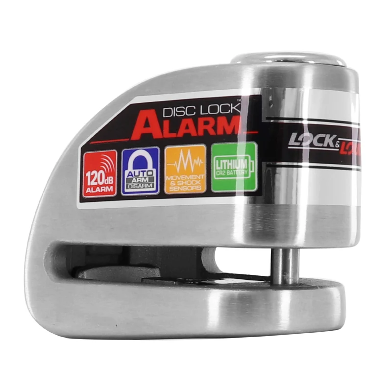 Antivol Bloque Disque Xena Xx6 Inox Avec Alarme 120 Db (Diam 6Mm)