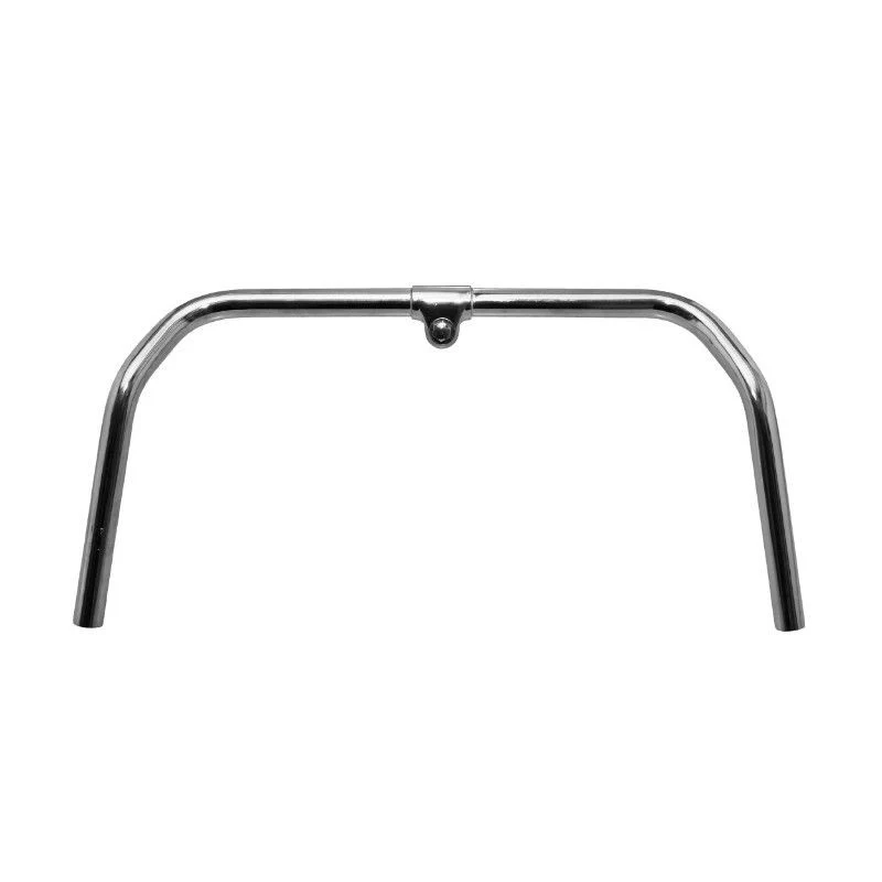 CINTRE CITY ERGOTEC PORTEUR HOLLAND AVEC POTENCE PLONGEUR D.22,2 ACIER CHROME L525mm