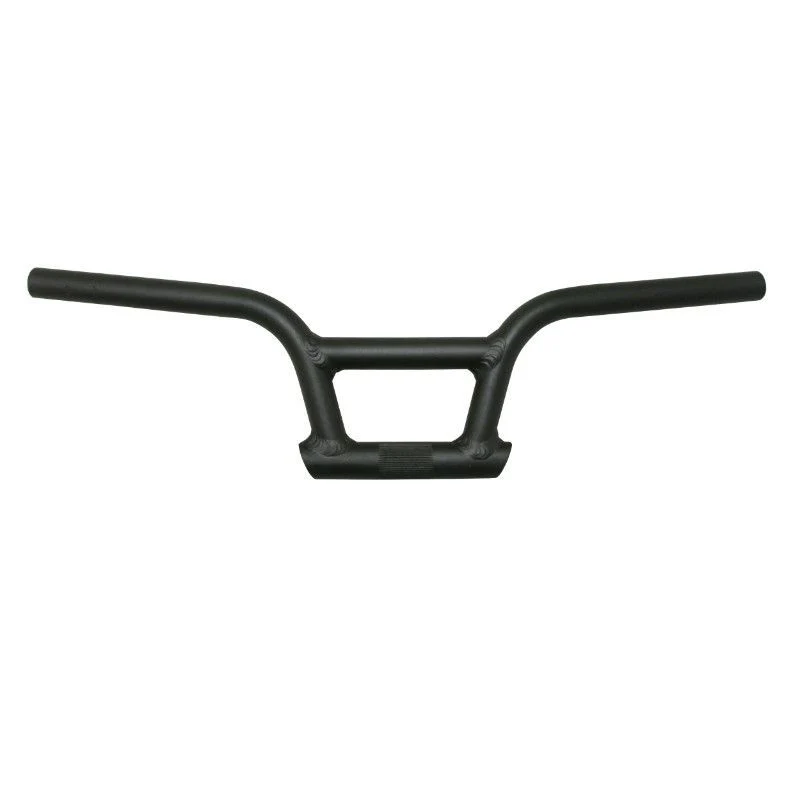 CINTRE BMX ENFANT ALU NOIR 22,2 HAUTEUR 88mm L450mm DIAMETRE POIGNEE ET LEVIER 19mm - VOIR REF 157575 et 157576