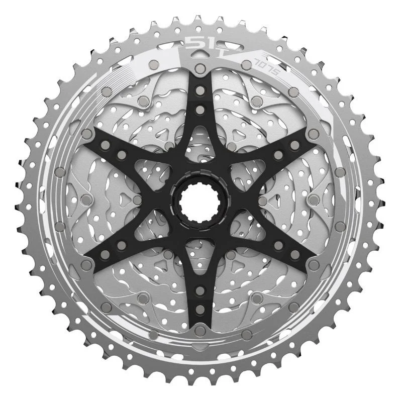 CASSETTE 11V. SUNRACE MX8 11-51 VTT POUR SHIMANO METALLIC (LIVRE EN BOITE)