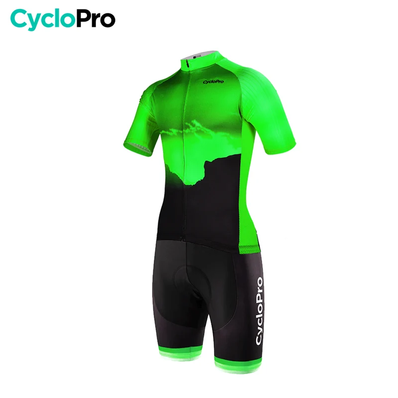 Tenue De Cyclisme Verte - Altitude+