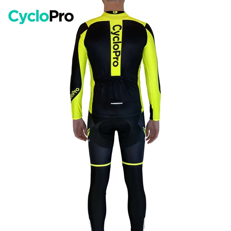 Tenue cycliste automne jaune - Flash+