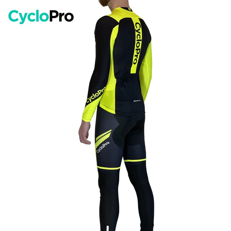 Tenue cycliste automne jaune - Flash+