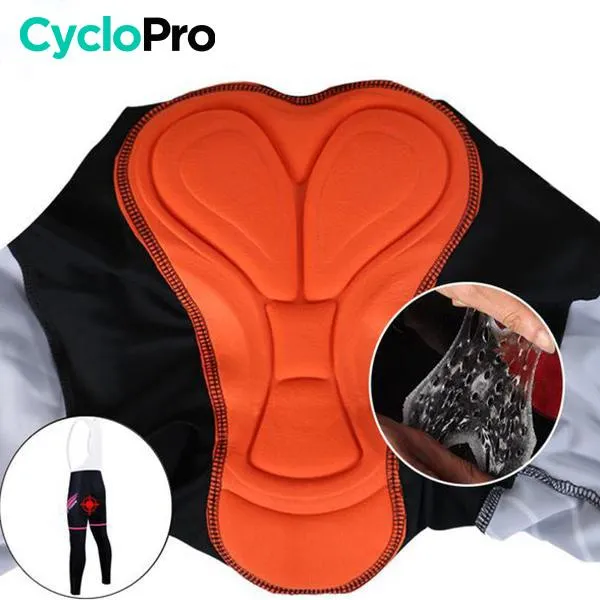 Tenue Vélo Hiver Rose - Confort+
