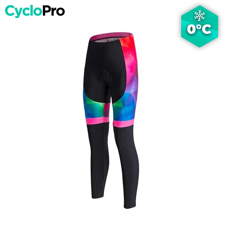 COLLANT CYCLISTE POUR FEMMES - HIVER - PRISME
