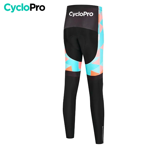 COLLANT CYCLISTE POUR FEMMES - HIVER - AZUR