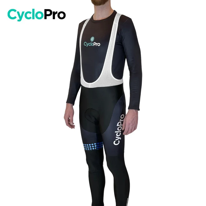 COLLANT CYCLISTE BLEU LIBERTY+ - HIVER