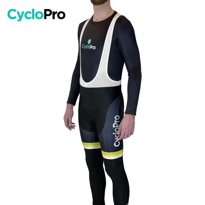 COLLANT CYCLISTE JAUNE ÉVASION+ - HIVER