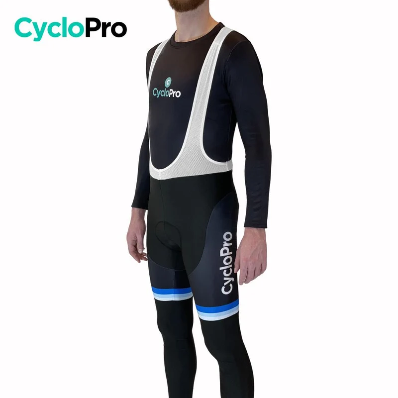 Tenue cycliste hiver Bleue - Evasion+