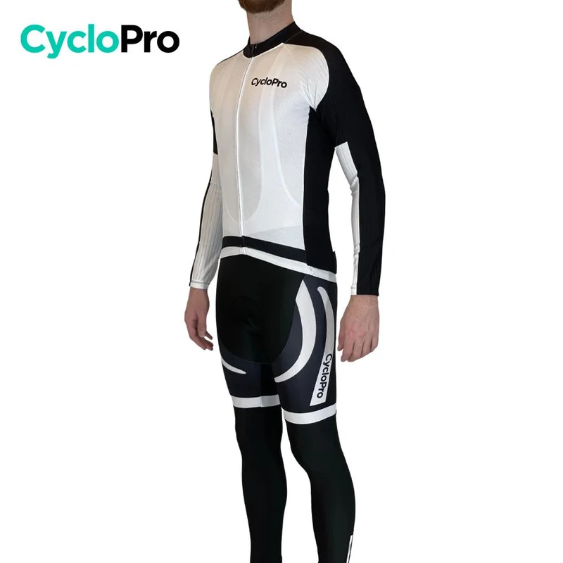 Tenue Cycliste Automne Blanc - Excellium