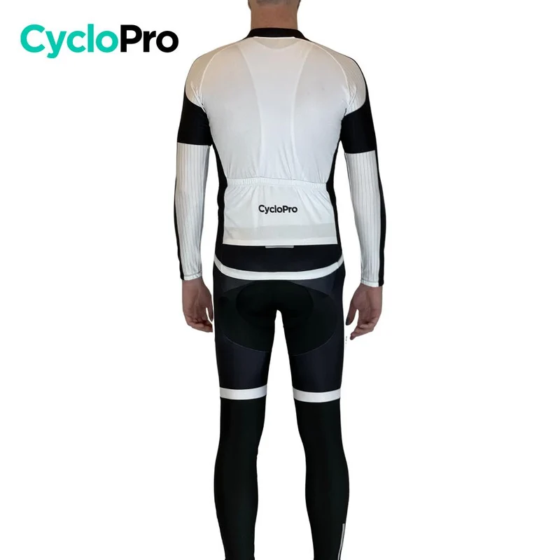 Tenue Cycliste Automne Blanc - Excellium
