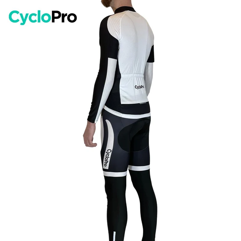 Tenue Cycliste Automne Blanc - Excellium