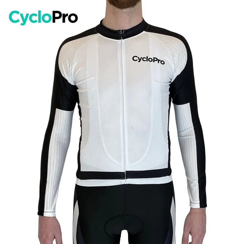 Tenue Cycliste Automne Blanc - Excellium