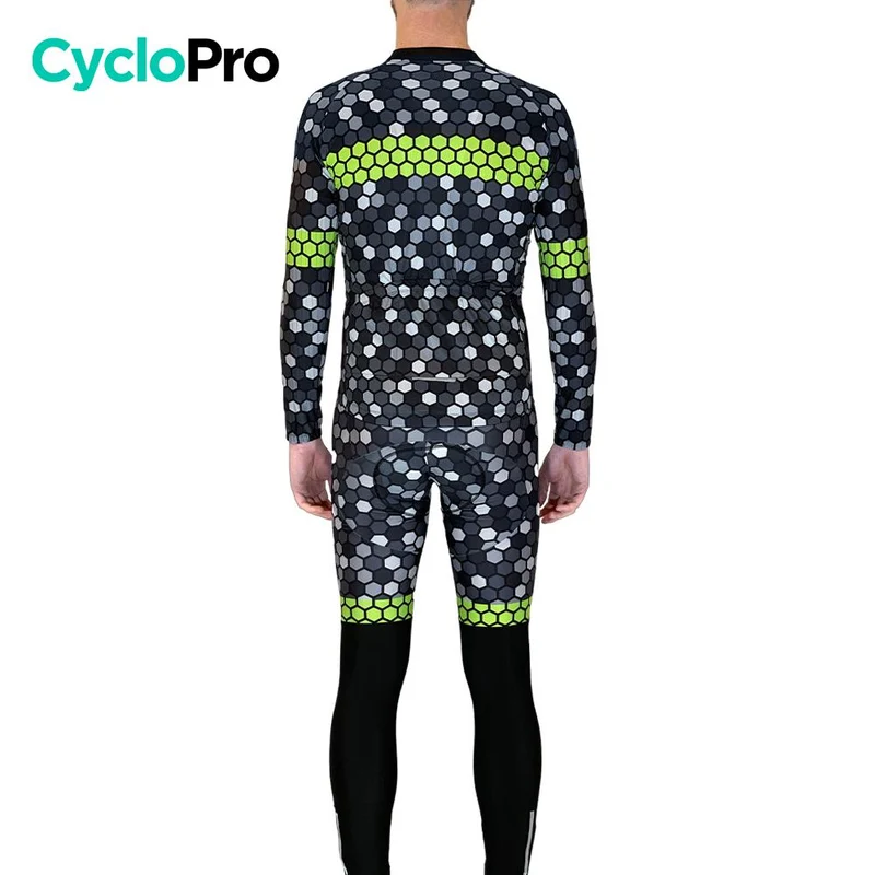 Tenue cycliste automne Jaune Homme - Atmosphère+