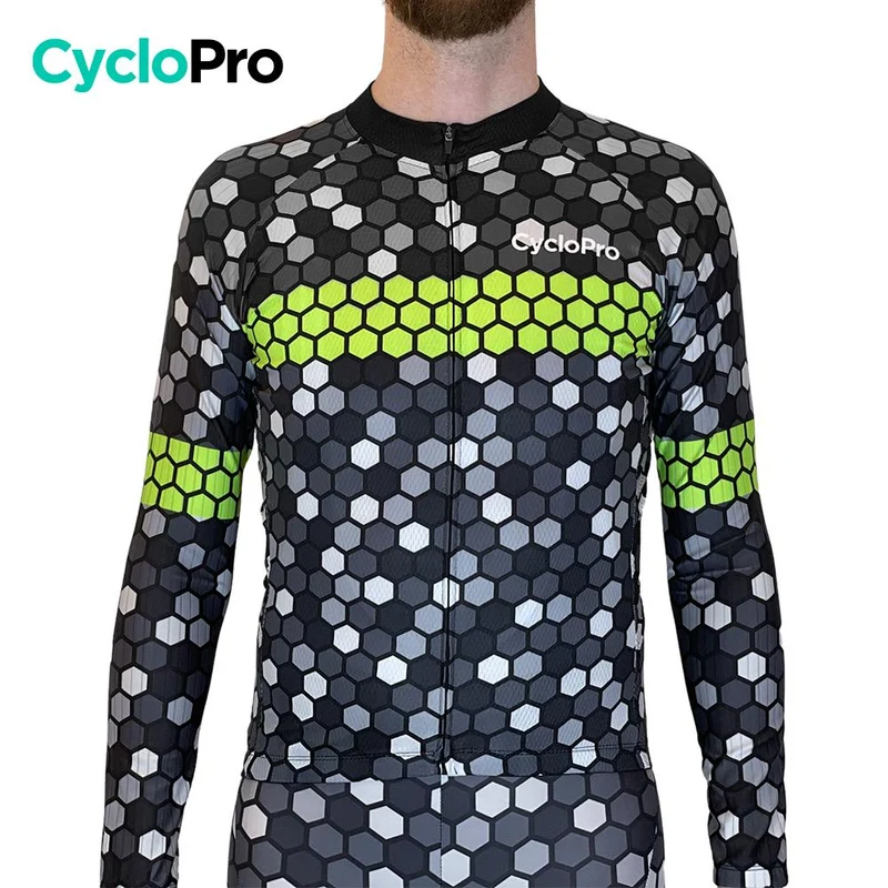 Tenue cycliste automne Jaune Homme - Atmosphère+
