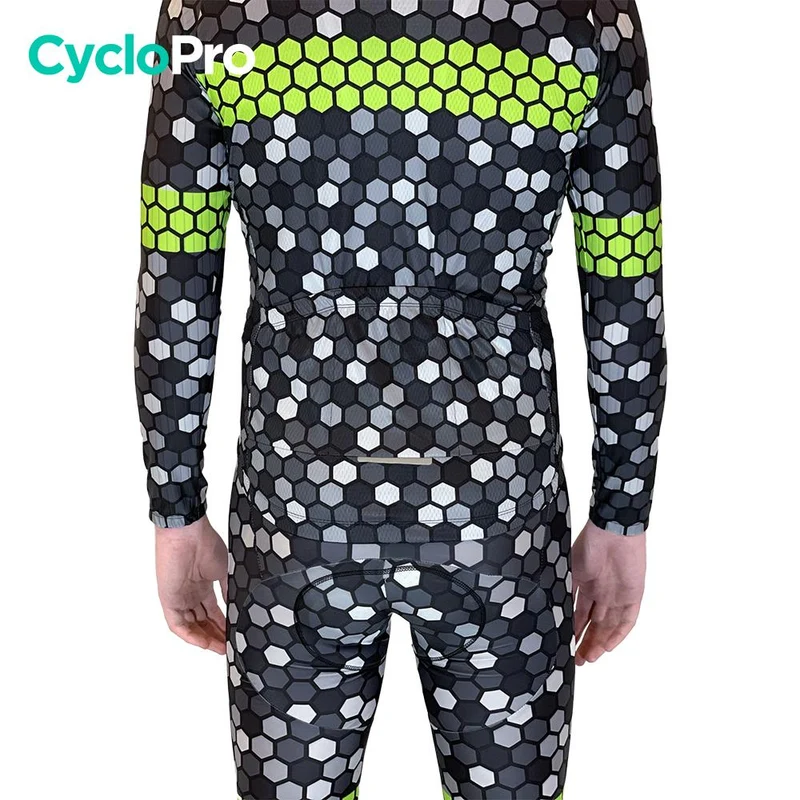 Tenue cycliste automne Jaune Homme - Atmosphère+